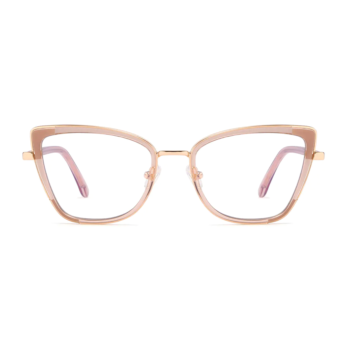 Rectangle Rose Gold Eyeglasses