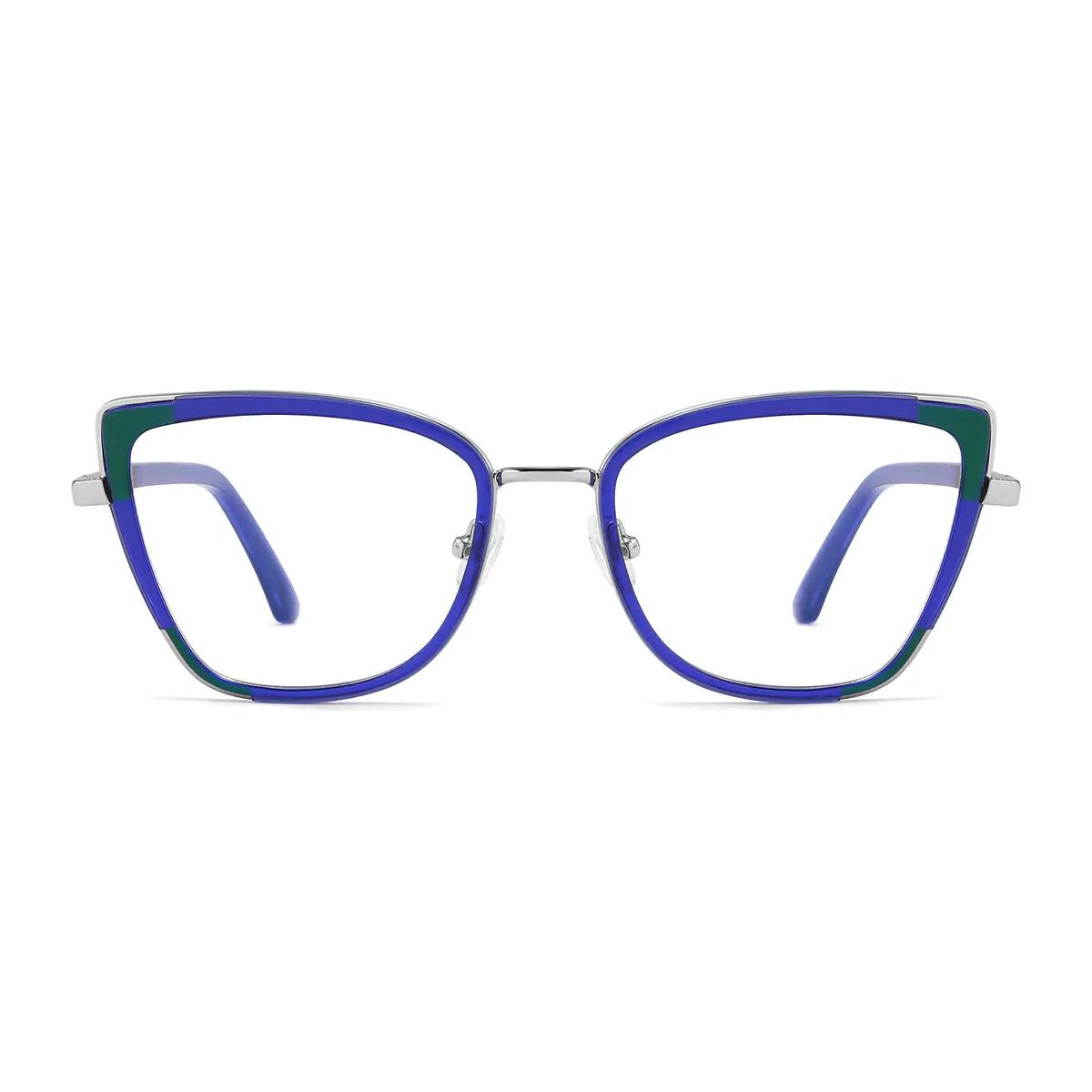 Cat-eye Blue Eyeglasses