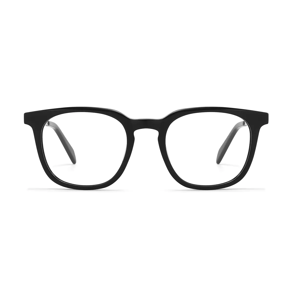 Round Black Eyeglasses