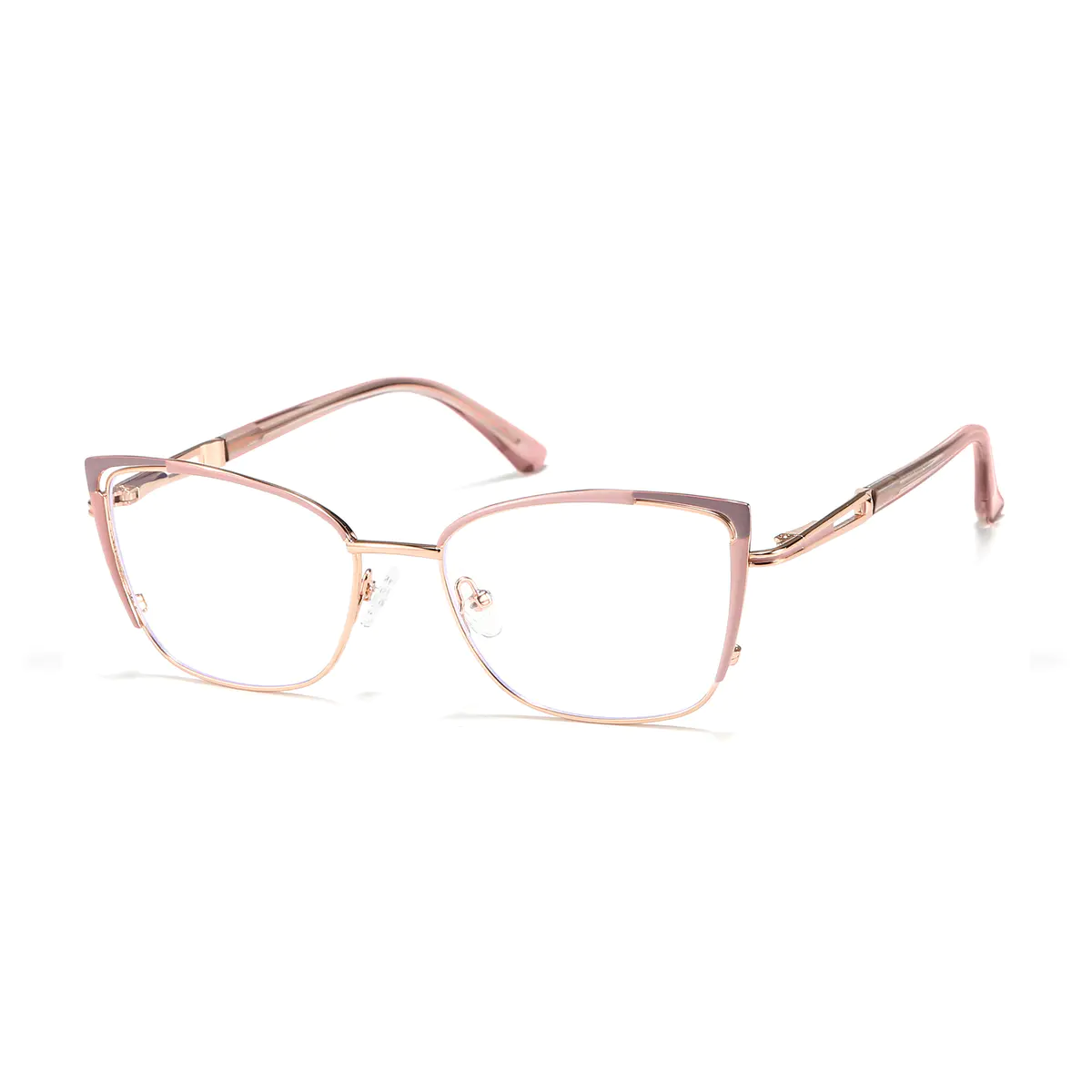 Rectangle Pink Gold