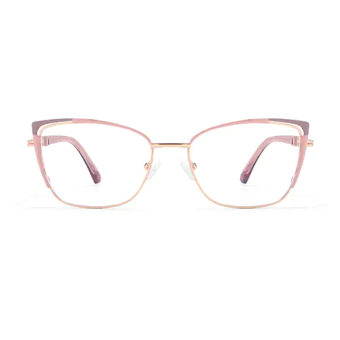 Rectangle Pink Gold