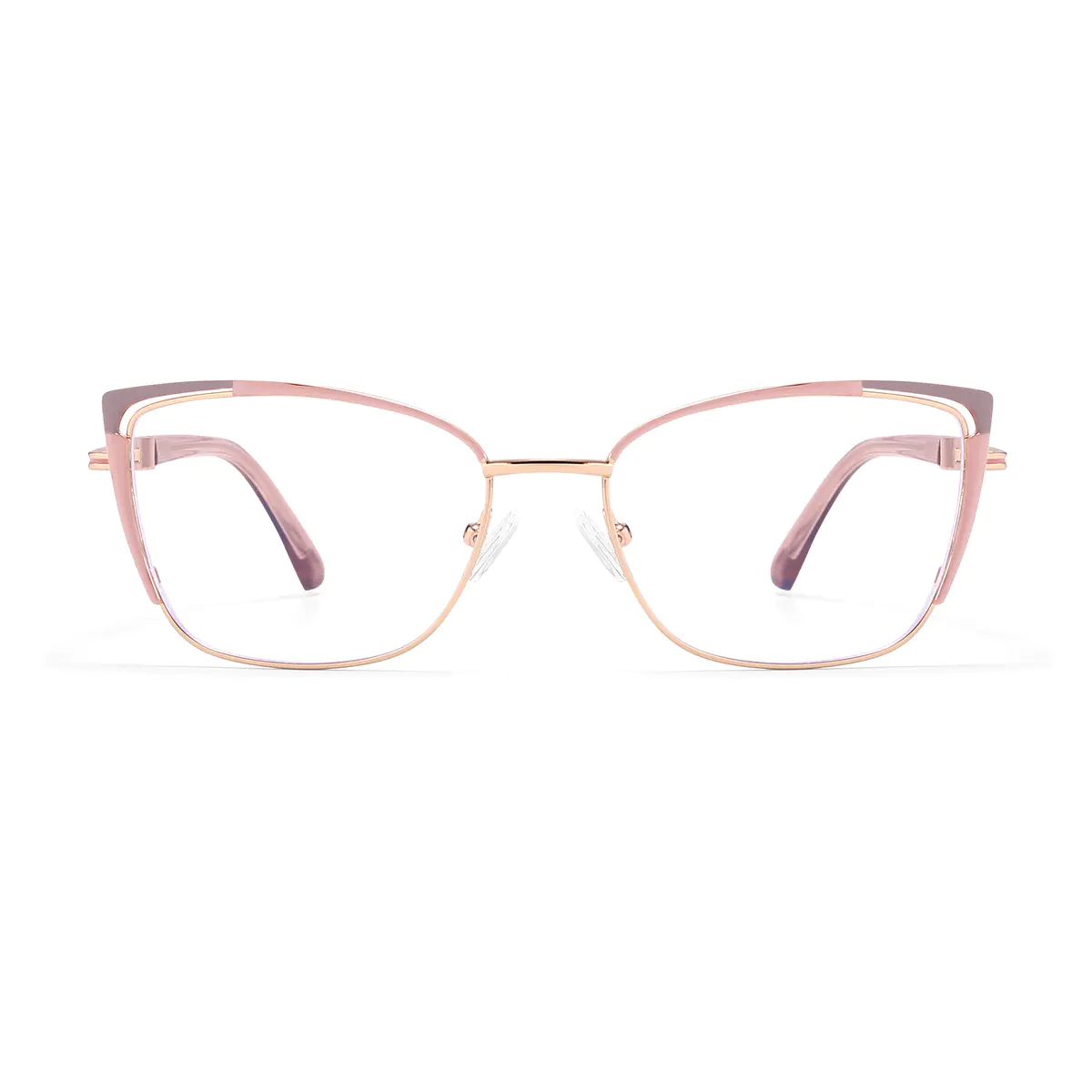 Rectangle Pink Gold