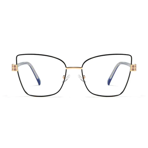 Square Black Eyeglasses