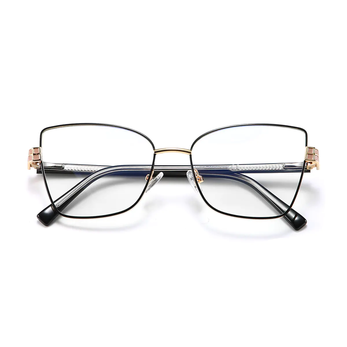 Square Black Eyeglasses
