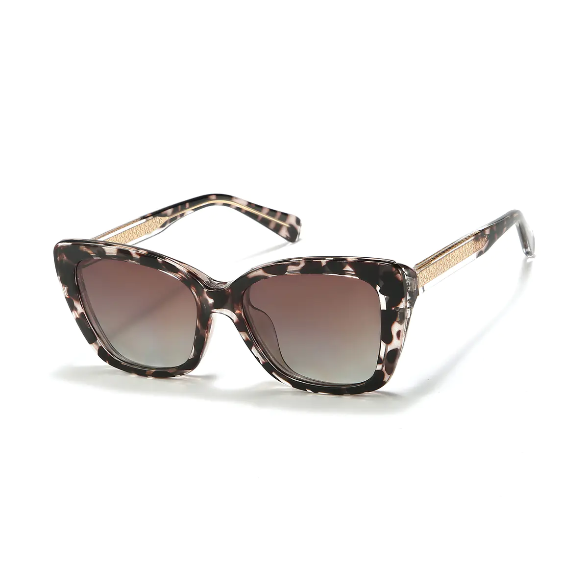 Cat-eye Gray/Tortoiseshell Eyeglasses