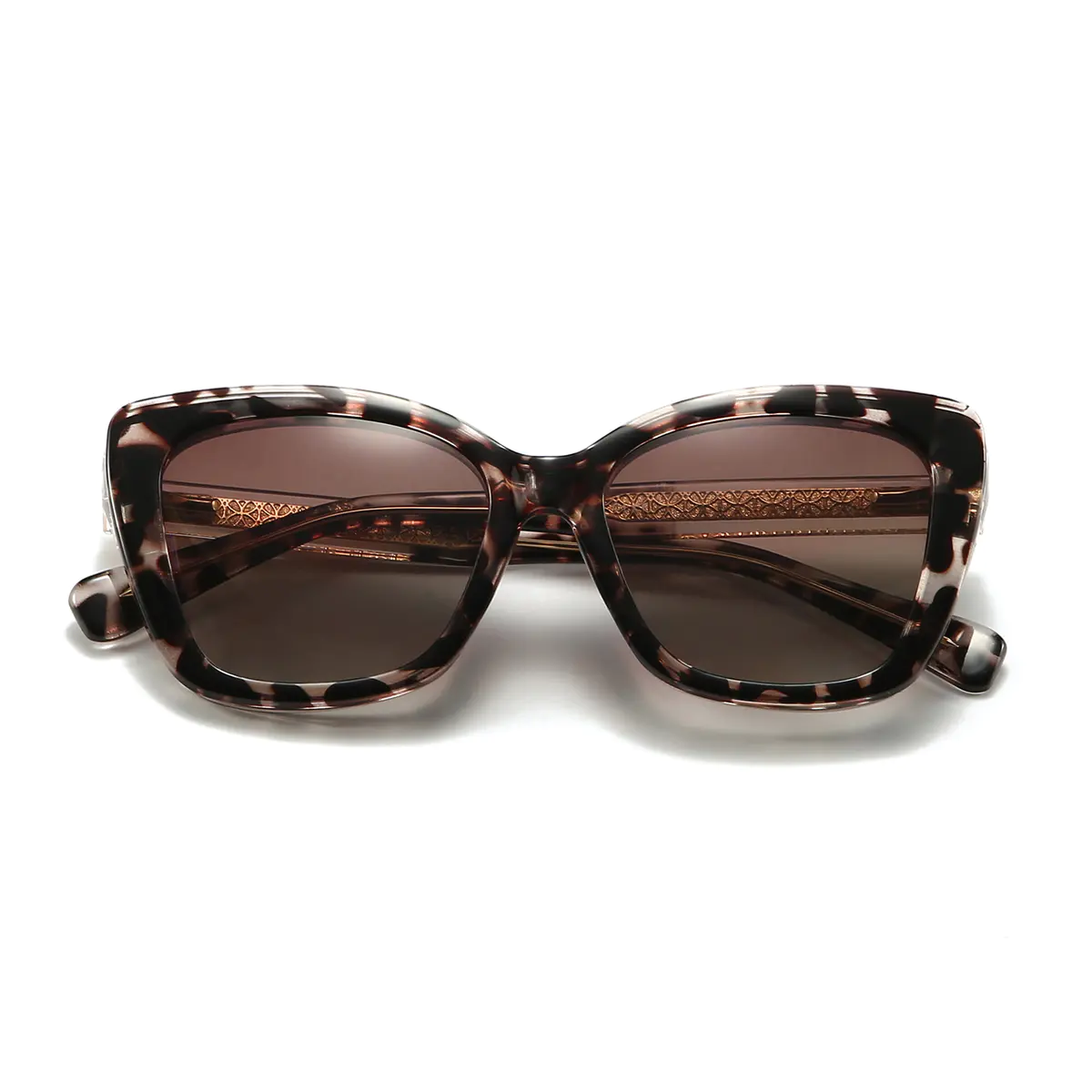 Cat-eye Gray/Tortoiseshell Eyeglasses