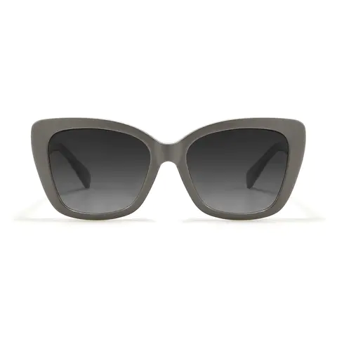 Cat-eye Grey Eyeglasses