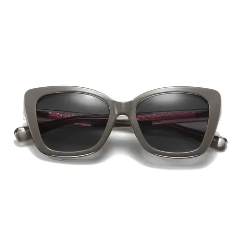 Cat-eye Grey Eyeglasses