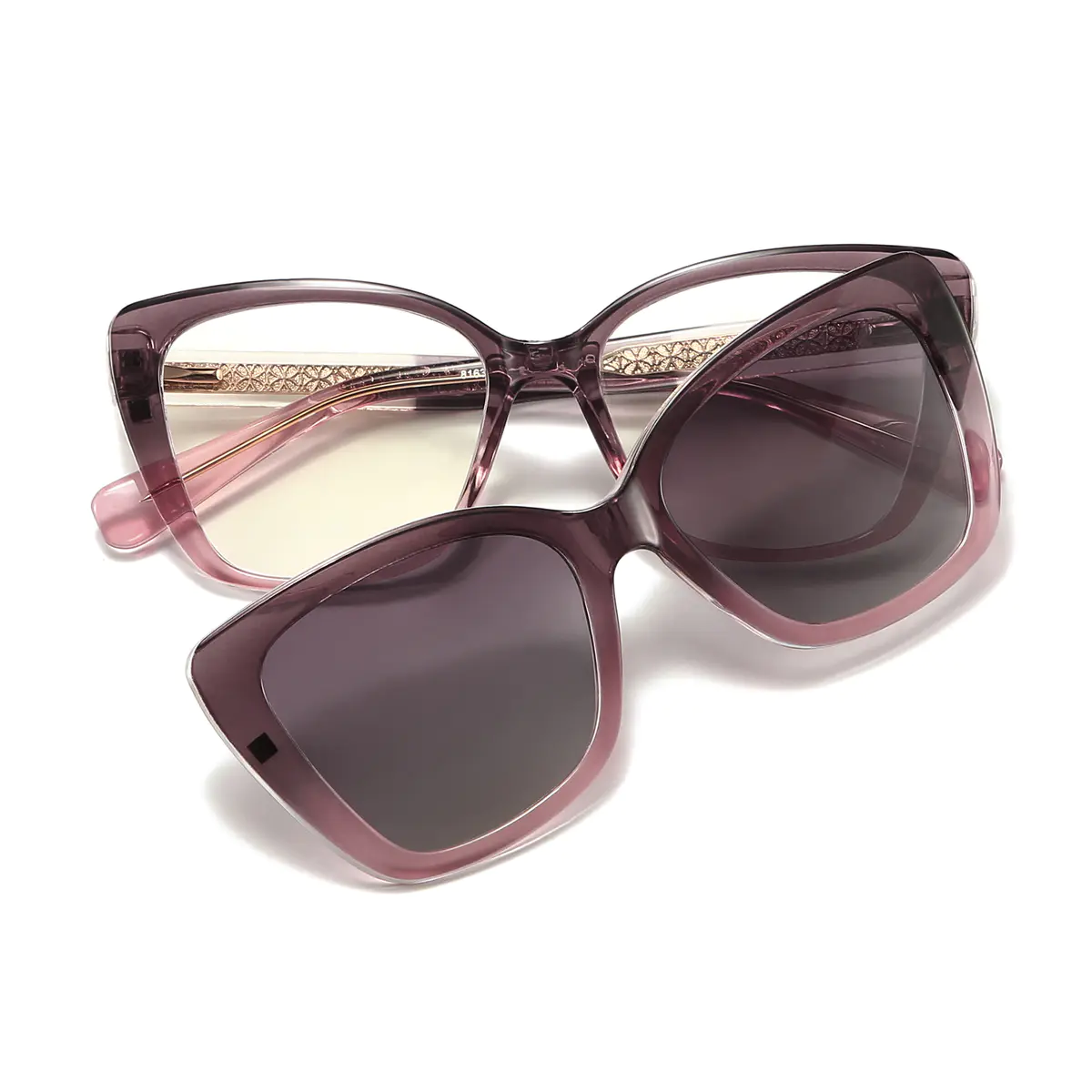 Cat-eye Pale Pink Eyeglasses