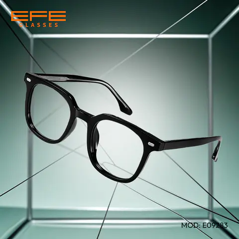 Square Black Eyeglasses