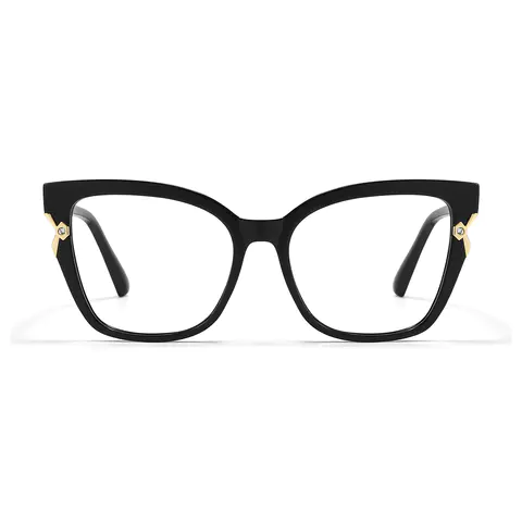 Cat-eye Black Eyeglasses