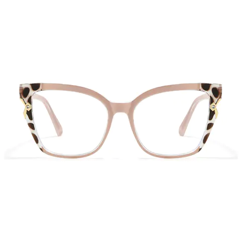 Cat-eye Tortoiseshell/Pink Eyeglasses