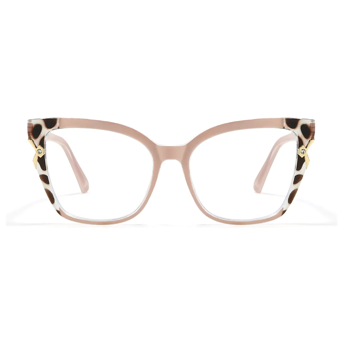 Cat-eye Tortoiseshell/Pink Eyeglasses
