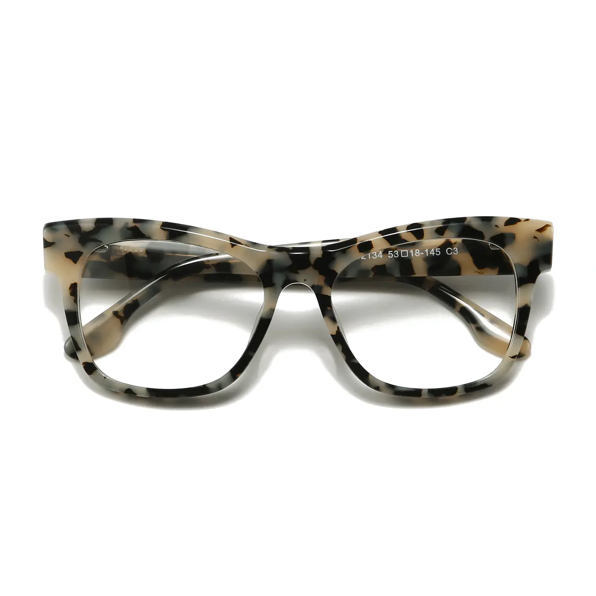 Oval Ivory Tortoiseshell