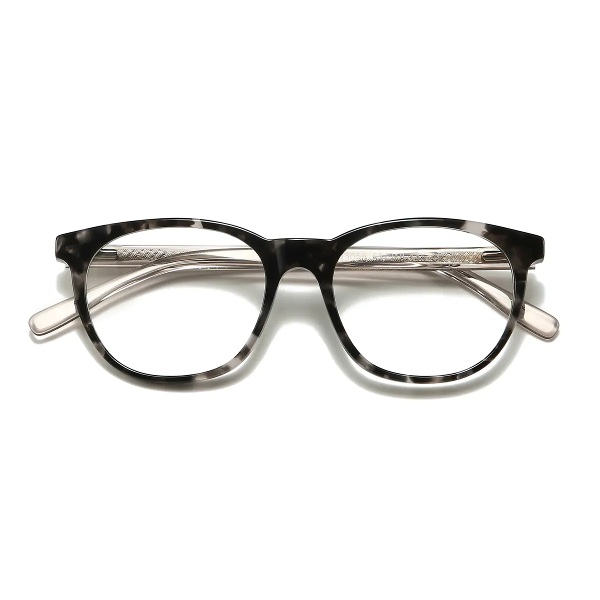 Oval Ivory Tortoiseshell