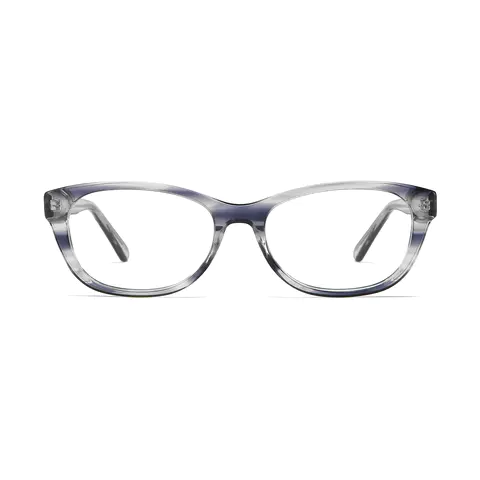Oval Tortoiseshell Purple