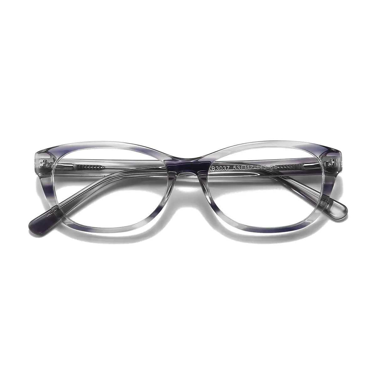 Oval Tortoiseshell Purple