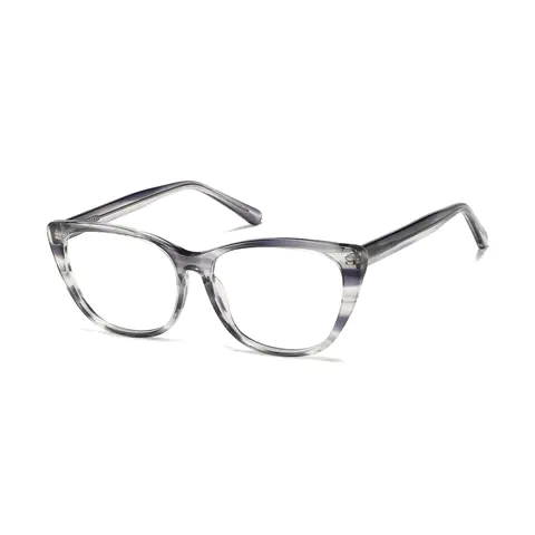 Oval Tortoiseshell Purple