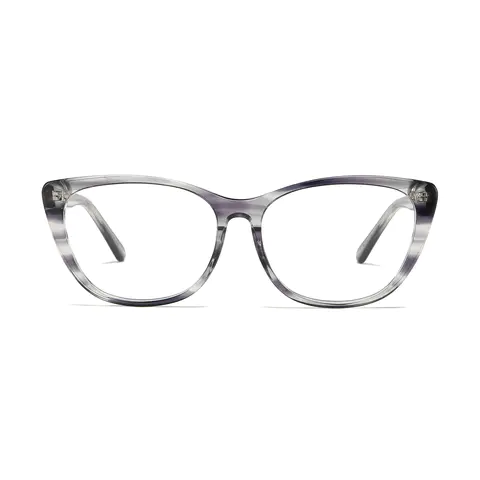 Oval Tortoiseshell Purple