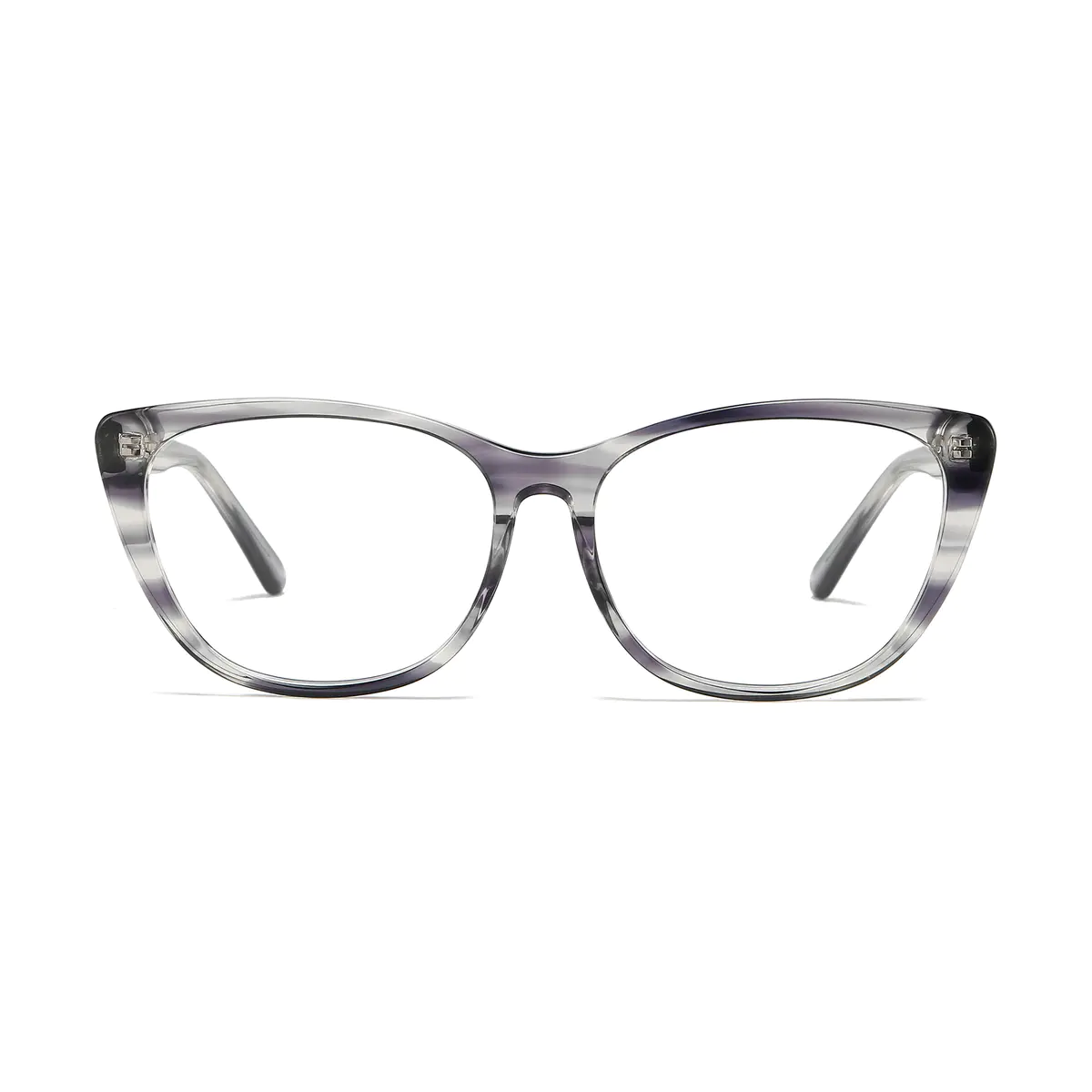 Oval Tortoiseshell Purple