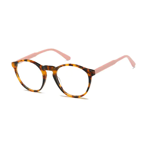 Oval Tortoiseshell Pink