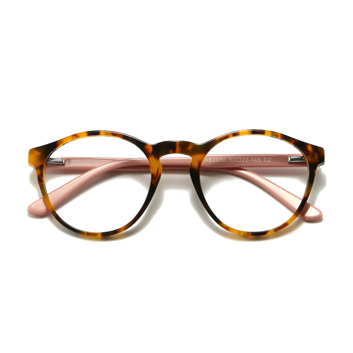 Oval Tortoiseshell Pink