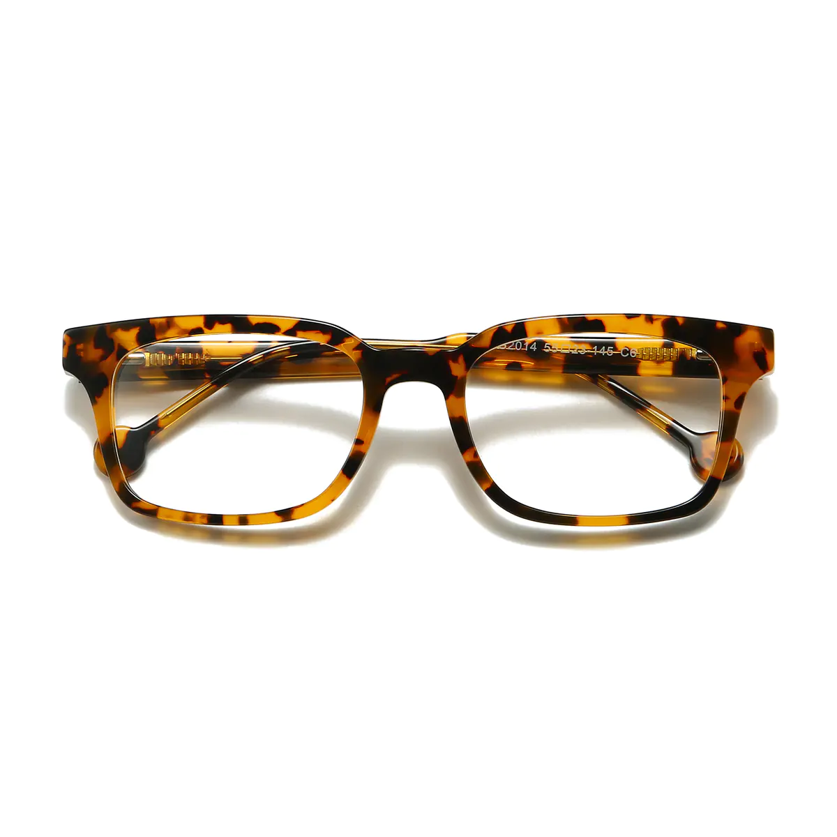 Square Brown Tortoiseshell