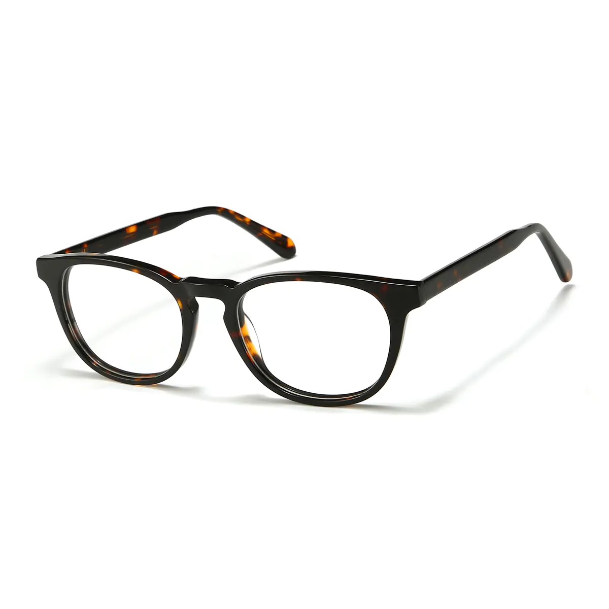 Oval Tortoiseshell Eyeglasses