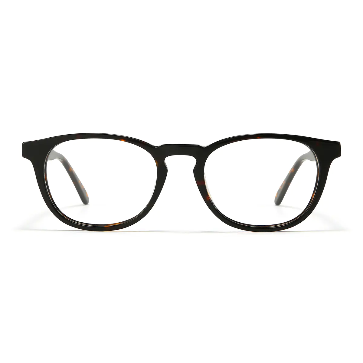 Oval Tortoiseshell Eyeglasses