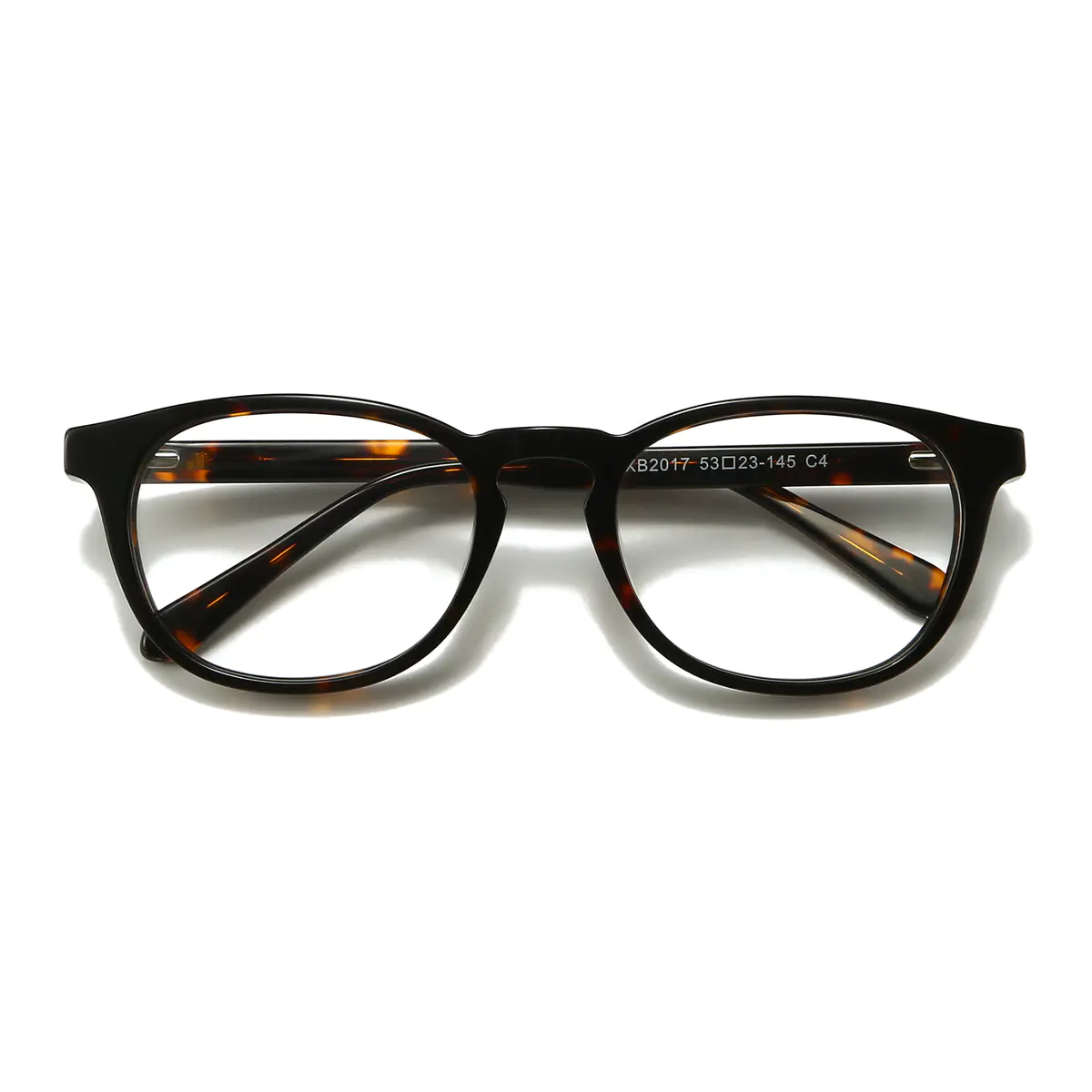 Oval Tortoiseshell Eyeglasses