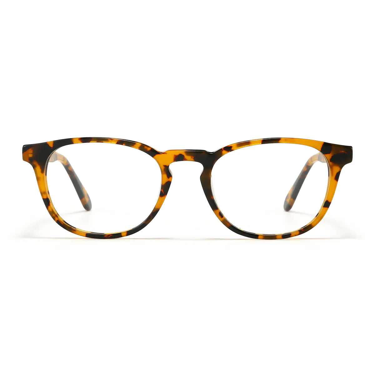Oval Brown/Tortoiseshell Eyeglasses