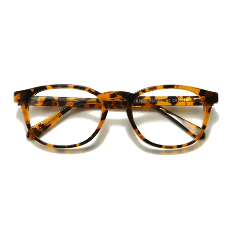 Oval Brown/Tortoiseshell Eyeglasses