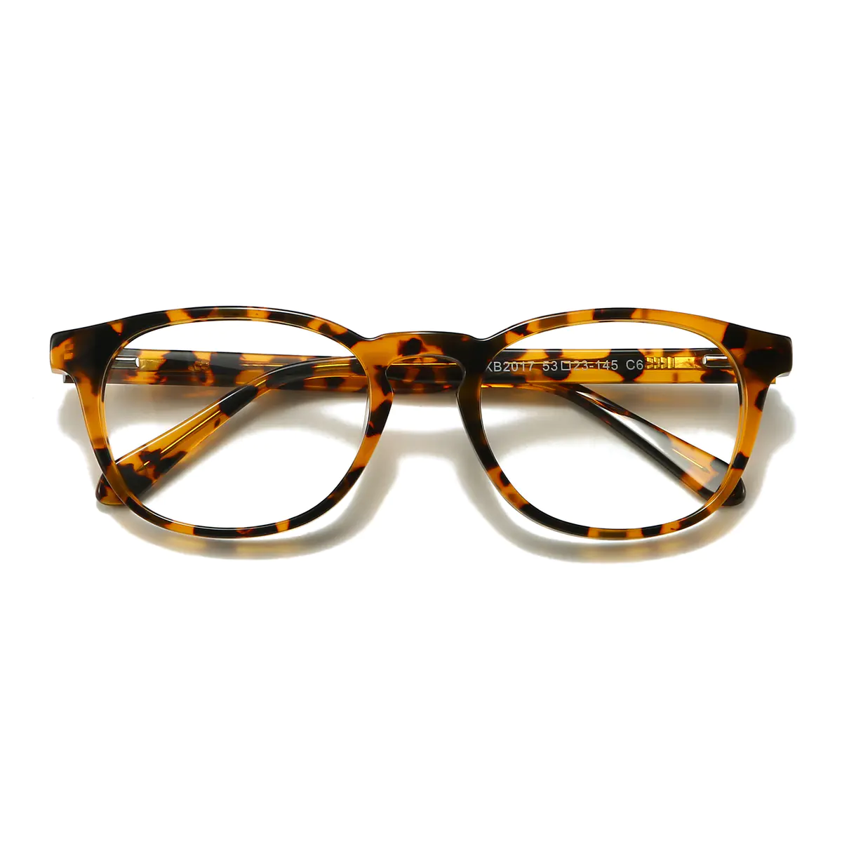 Oval Brown/Tortoiseshell Eyeglasses