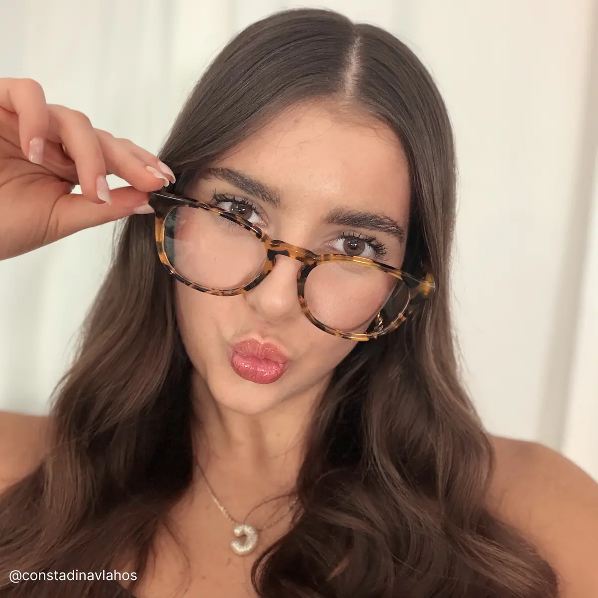 Oval Brown/Tortoiseshell Eyeglasses