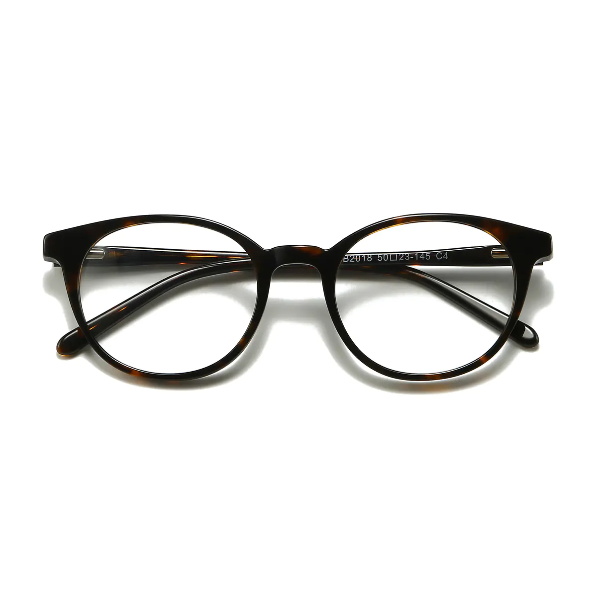 Oval Tortoiseshell Eyeglasses