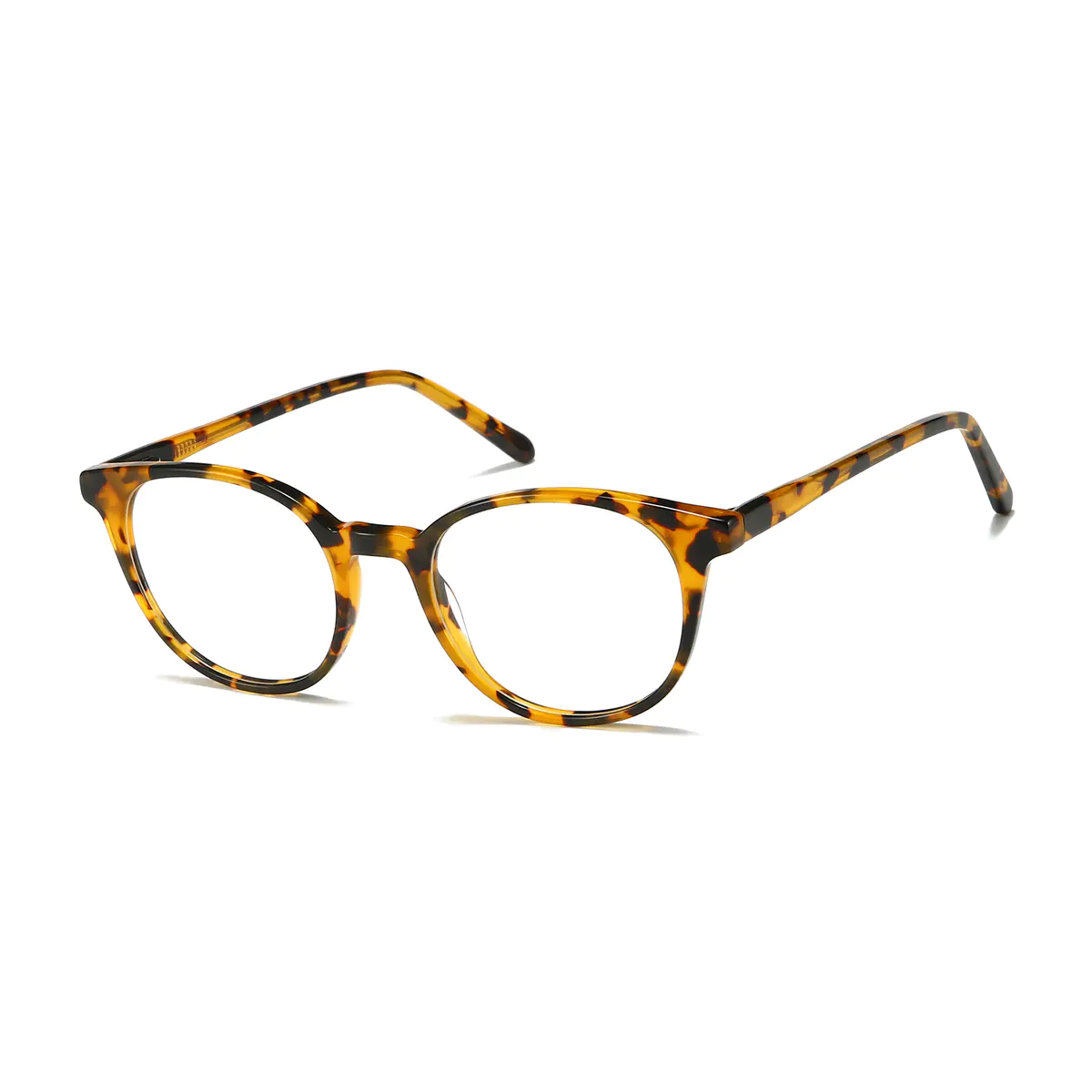 Oval Brown Tortoiseshell