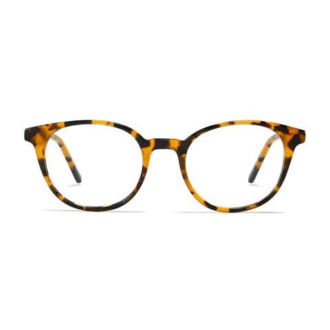 Oval Brown Tortoiseshell