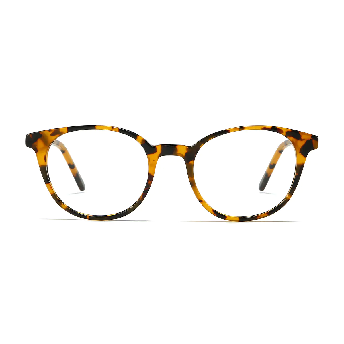 Oval Brown Tortoiseshell