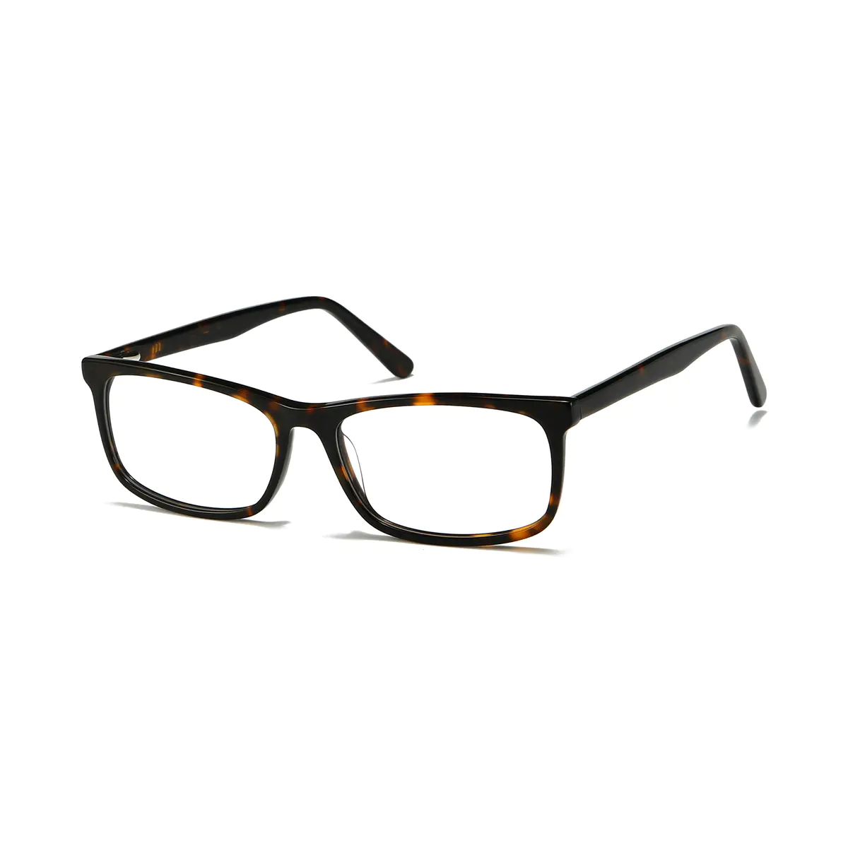 Rectangle Tortoiseshell Eyeglasses