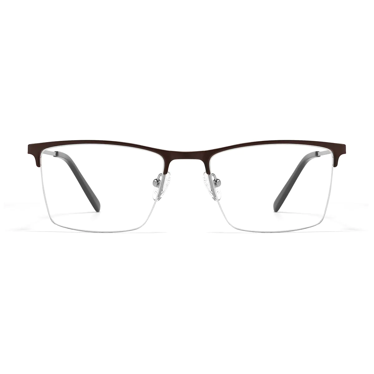 Browline Brown Eyeglasses