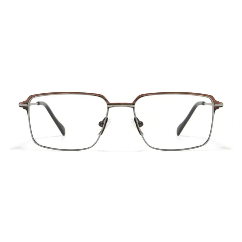 Browline Brown Eyeglasses