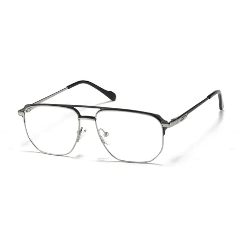 Browline Gun Eyeglasses