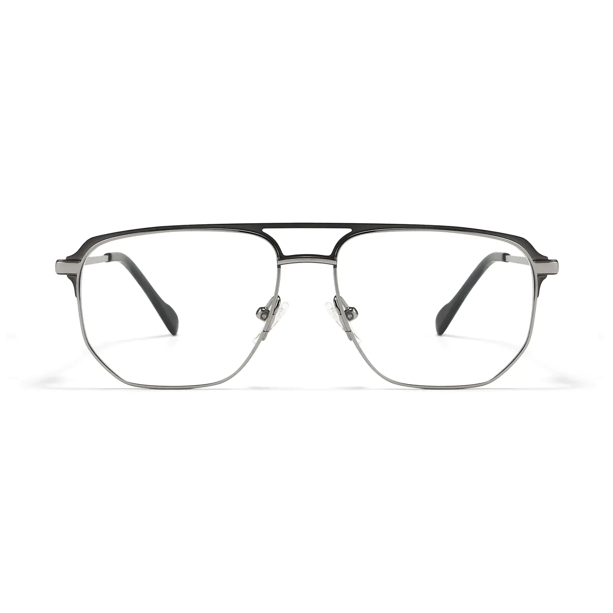 Browline Gun Eyeglasses