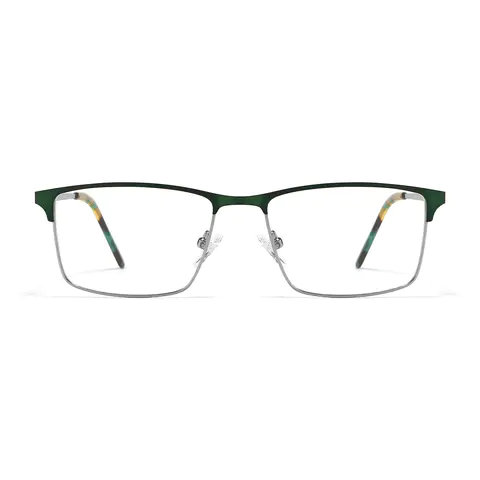 Browline Green Eyeglasses