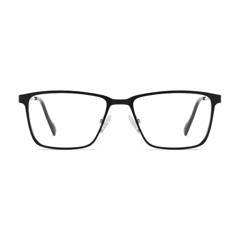 Rectangle Black Silver