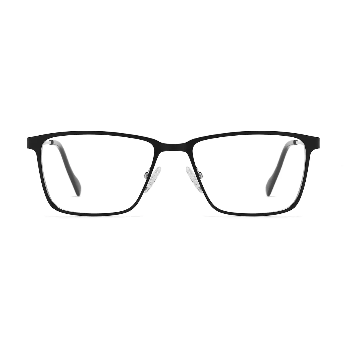 Rectangle Black Silver