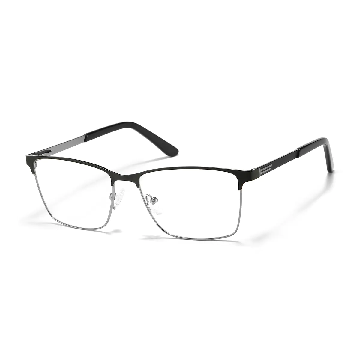 Browline Black Eyeglasses