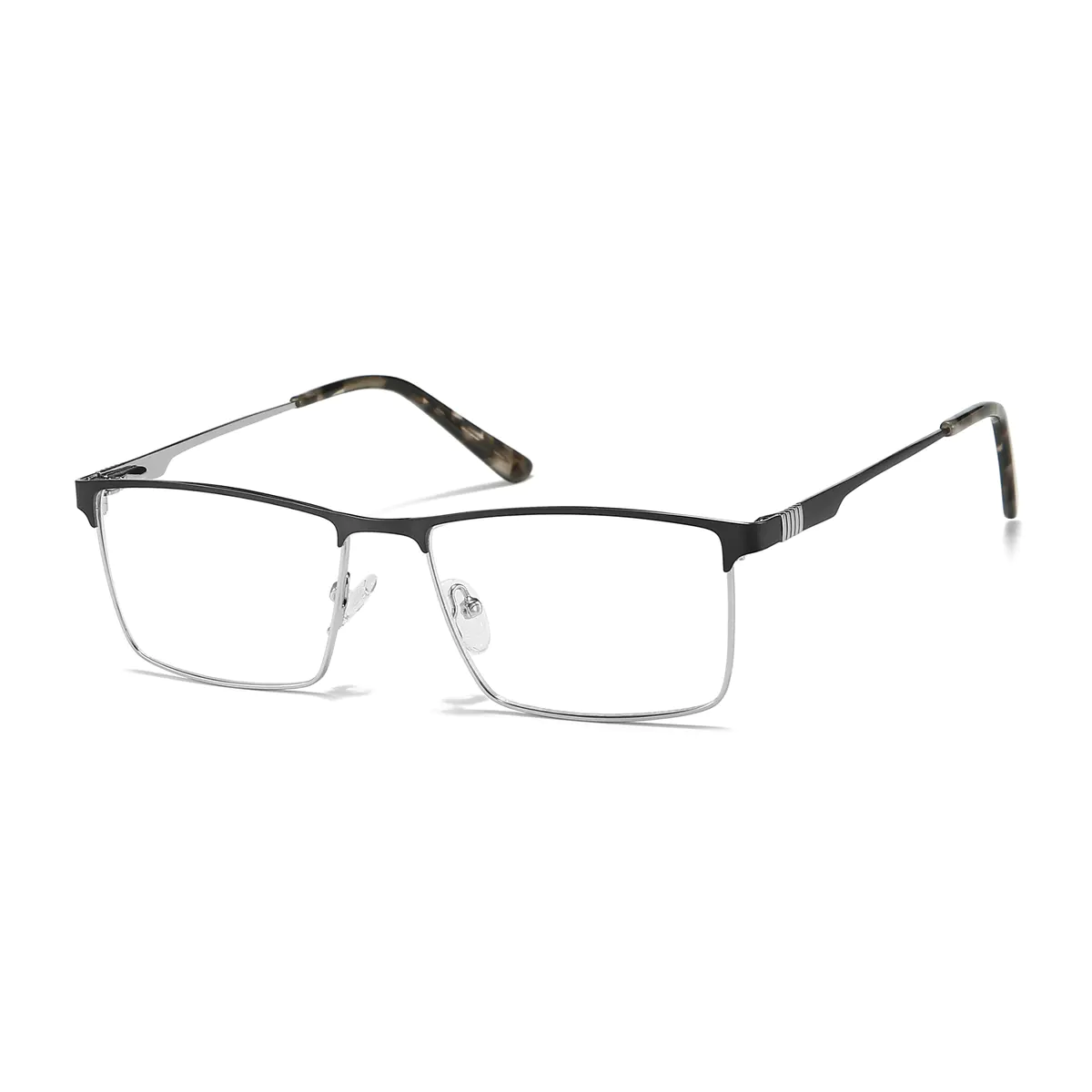 Browline Gun Eyeglasses
