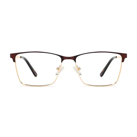 Browline Brown Eyeglasses