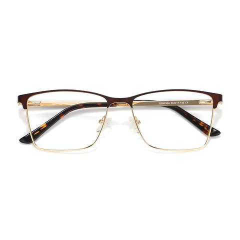 Browline Brown Eyeglasses